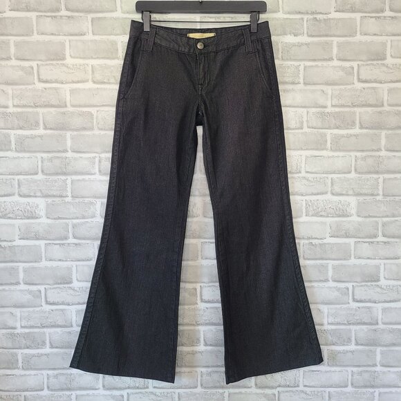 Agave Nectar Denim Flare Jeans Trousers USA Made 26 Relaxed Casual Staple - Picture 10 of 10